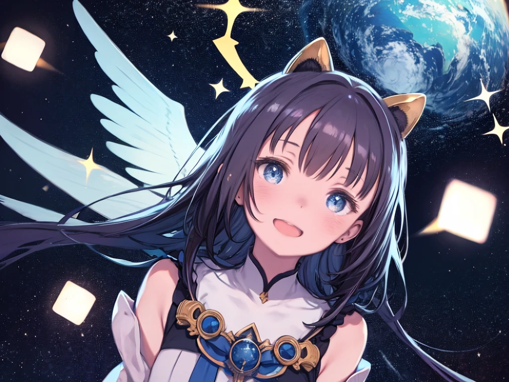 One Girl、Planetarium、Looking up at the ceiling、12 Constellations、laughing、Sparkling eyes、