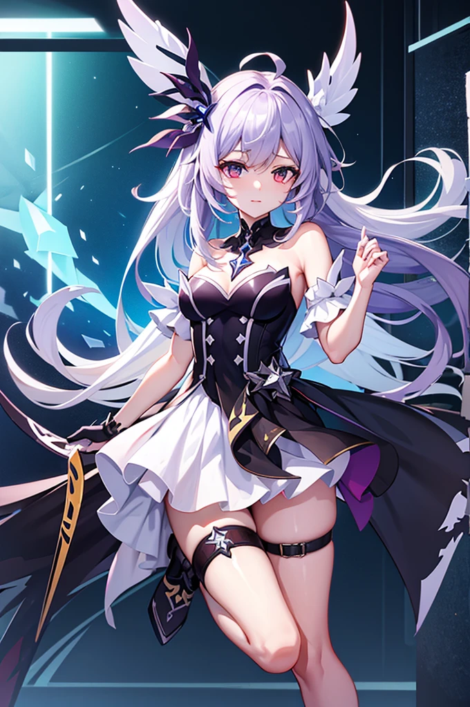 Make the character Acheron from Honkai Star Rail
