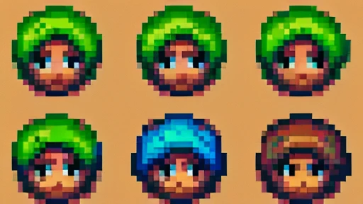pixel art, Masterpiece, pix, ((( Create images of a Game Based on POKÉMON EMERALD ROGUE 2.0, charachter, Pokémon, NPCs, citys, mappa, small town, Plants of all characteristics))) , Anime style, Cute, 4K, masterpiece, detailded.💚((tmasterpiece)),(((best qualtiy))),(CharacterDesignSheet,Same role,frontage,Lateral face,on back),concept-art,concept art of character,Character sketches,reference sheet,Role table,