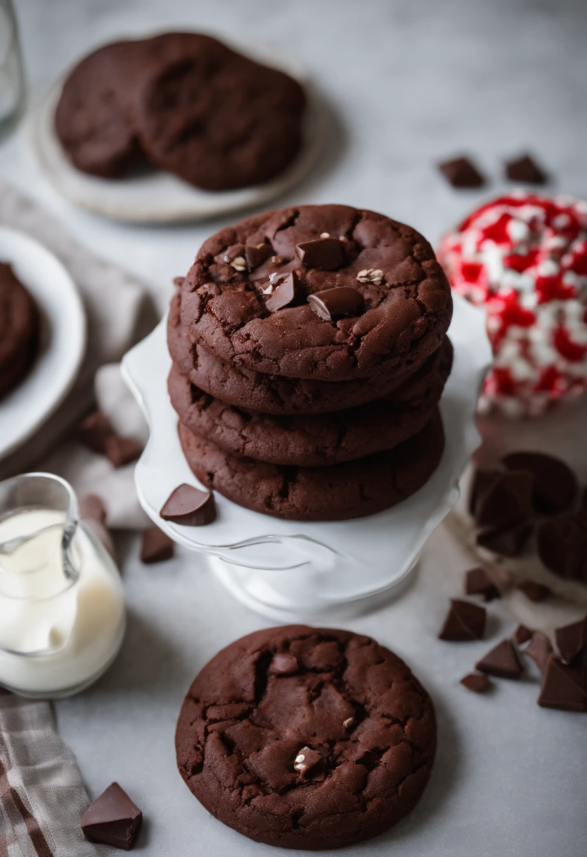 Cookie Cookie, Cookie, Red velvet brownie, bolo de chocolate, Cookies, chocolate bull, Red velvet brownie, Red Brownie, Cookie, (Scenario, cantina, Street, lights, carStreetgens, ) lights ao fundo, cantina, Brownie, Cookie, bolo de chocolate, realisitic, 4K, professional foto, best photographer in the world, maximum perfection, Grade, actual proportion, realisitic, Brownie, bolo de chocolate, Cookies