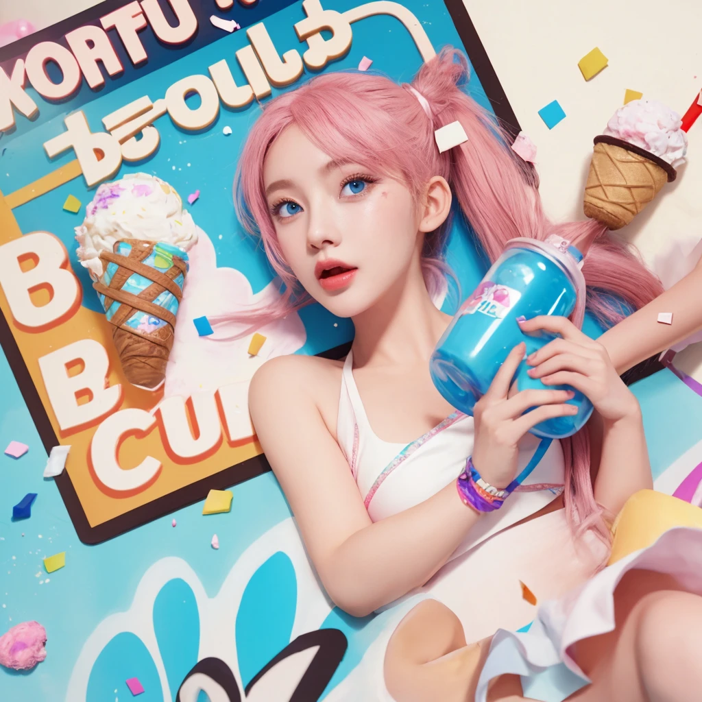 two pretty young women in pink dresses posing for a picture, belle delphine, nixeu and sakimichan, fairycore, wlop and sakimichan, ddlc, ahegao, y 2 k cutecore clowncore, omg, anime barbie doll, very aesthetic!!!!!!, sakimichan and frank franzzeta