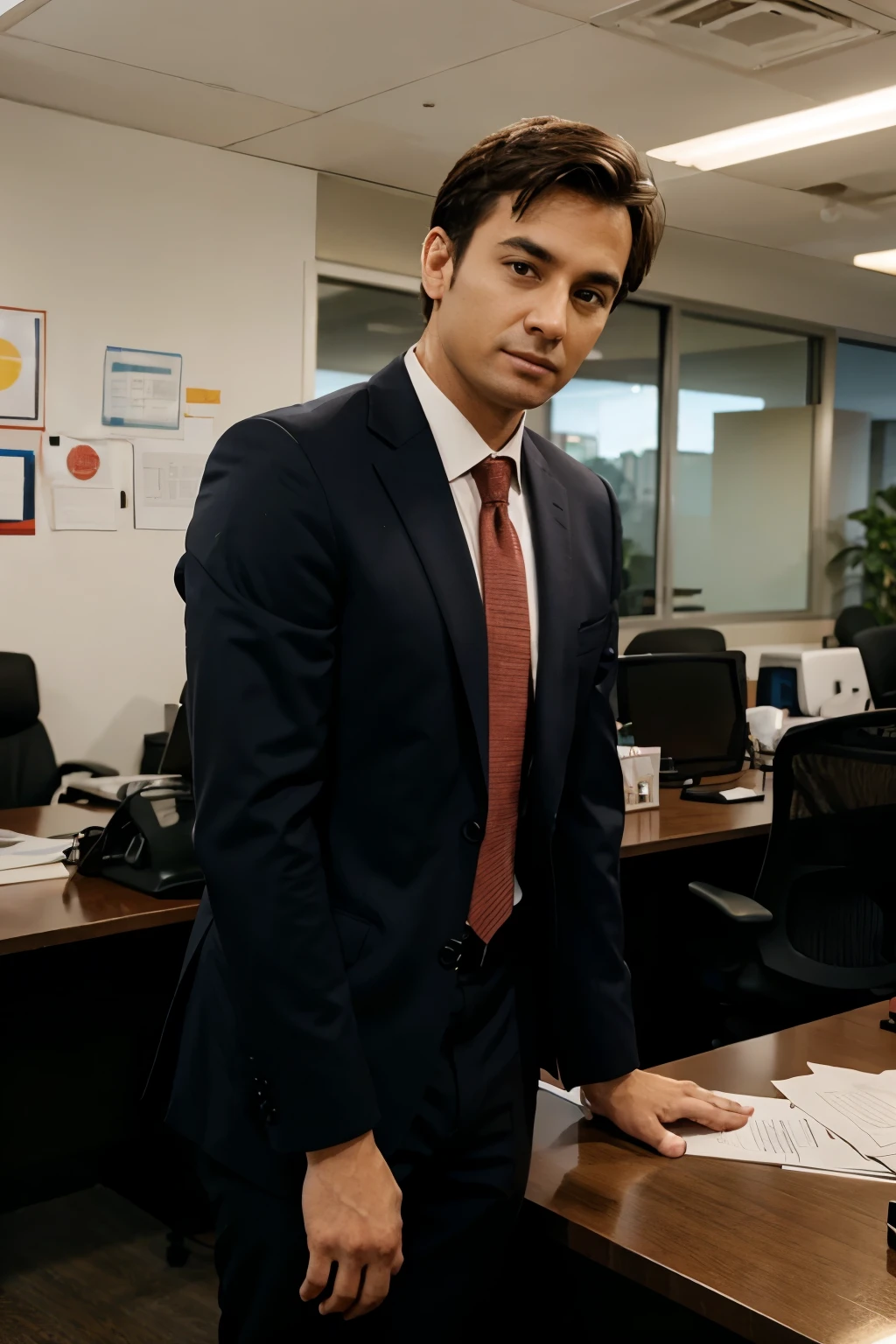 the man in office