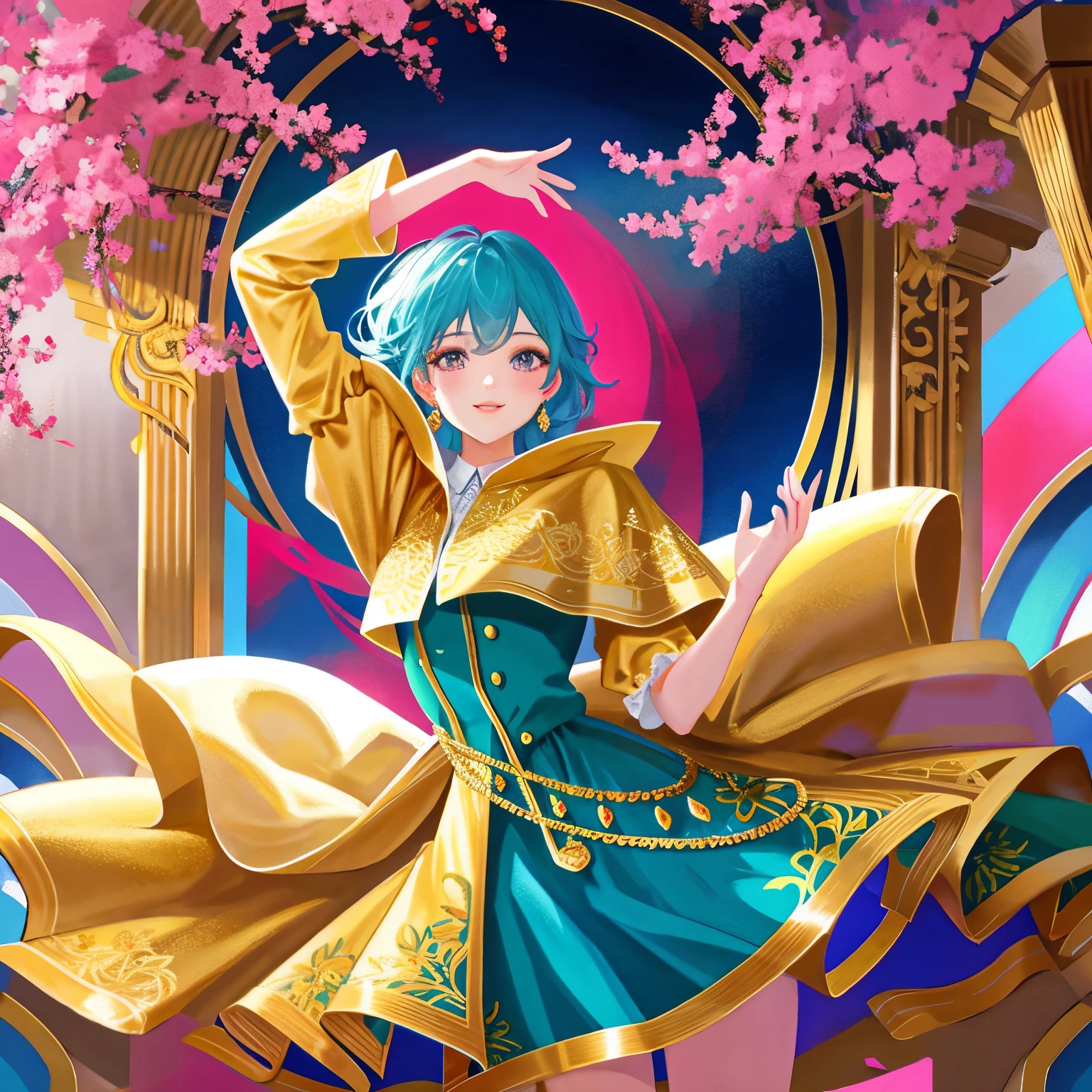 (((masterpiece))), (((best quality))), (((ultra-detailed))), (((ultra high resolution))), (((Top Quality photorealistic Illustration))), (((Ultra Definition))), (((cute illustration:1.3))), (((high Saturation:1.2))), (((detailed beautiful face and eyes))), (((an extremely delicate and beautiful))), (((nice hands))), (((perfect hands))), (((appropriate posture))), (((appropriate configuration))), (((ideal ratio body proportions))), (((absurdres))), (((realistic))), (((hyperreal))), (((golden ratio 1.2))), (((drafting board 1.3))), (((ultra quality and detailed art))), (((high resolution (HD, 4K, 8K, 16K)))), (((color bit depth 24-bit, 48-bit))), (((8K))), (((ultra high resolution: 1.2))), BREAK
artistic and ultimate, strongest and perfect, extraordinary, groundbreaking, astonishing, overwhelming, creative, pioneering, innovative, BREAK
gold, blue, green, light blue, yellow, silver, deep red, light purple, deep brown, pink, wine red, BREAK
appropriate posture, appropriate configuration, ideal ratio body proportions, BREAK
background: luxurious casino background with ornate golden designs, BREAK
clothing: elegant multicolored dress with gold trimmings, detailed lace and embroidery patterns, gorgeous suit, BREAK
hairstyle: flowing long hair, stylish short hair, BREAK
expression and atmosphere: joyful and celebratory expression, BREAK
additional elements: holding casino chips or cards, detailed casino chips and cards, BREAK
recommended models: Stable Diffusion, Waifu Diffusion, Anything V3, BREAK
recommended LoRA: LoRA for Hands, LoRA for Faces, LoRA for Clothing, BREAK
