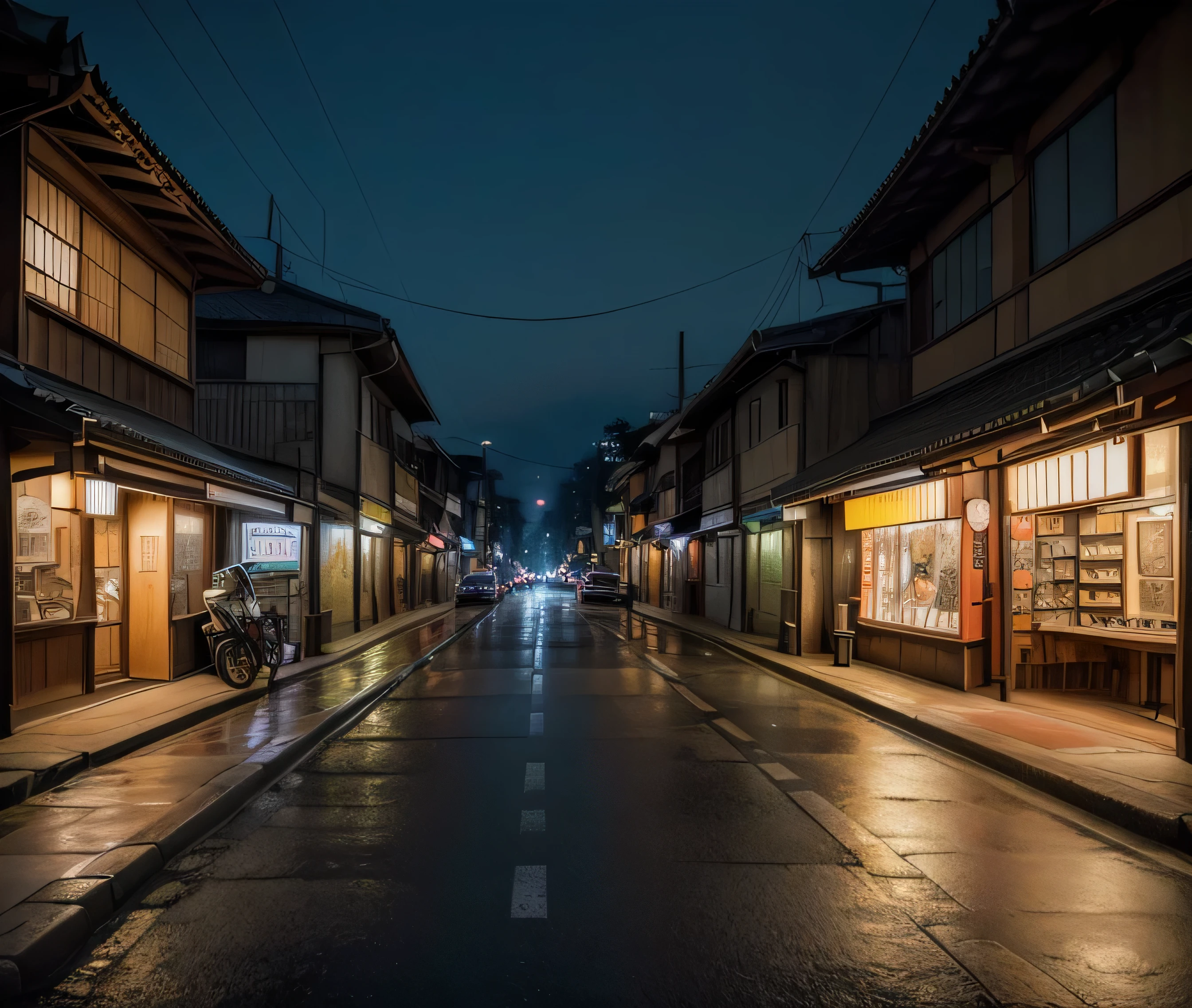 ((work of art)), ((best qualityer)), ((A high resolution)) ((real photografic)) 90s retro poster, with antique Japanese bosozoku-style automatic tuning ((naturallight)) dark city at night, Japanese style inscriptions on the poster , como uma fotografia.