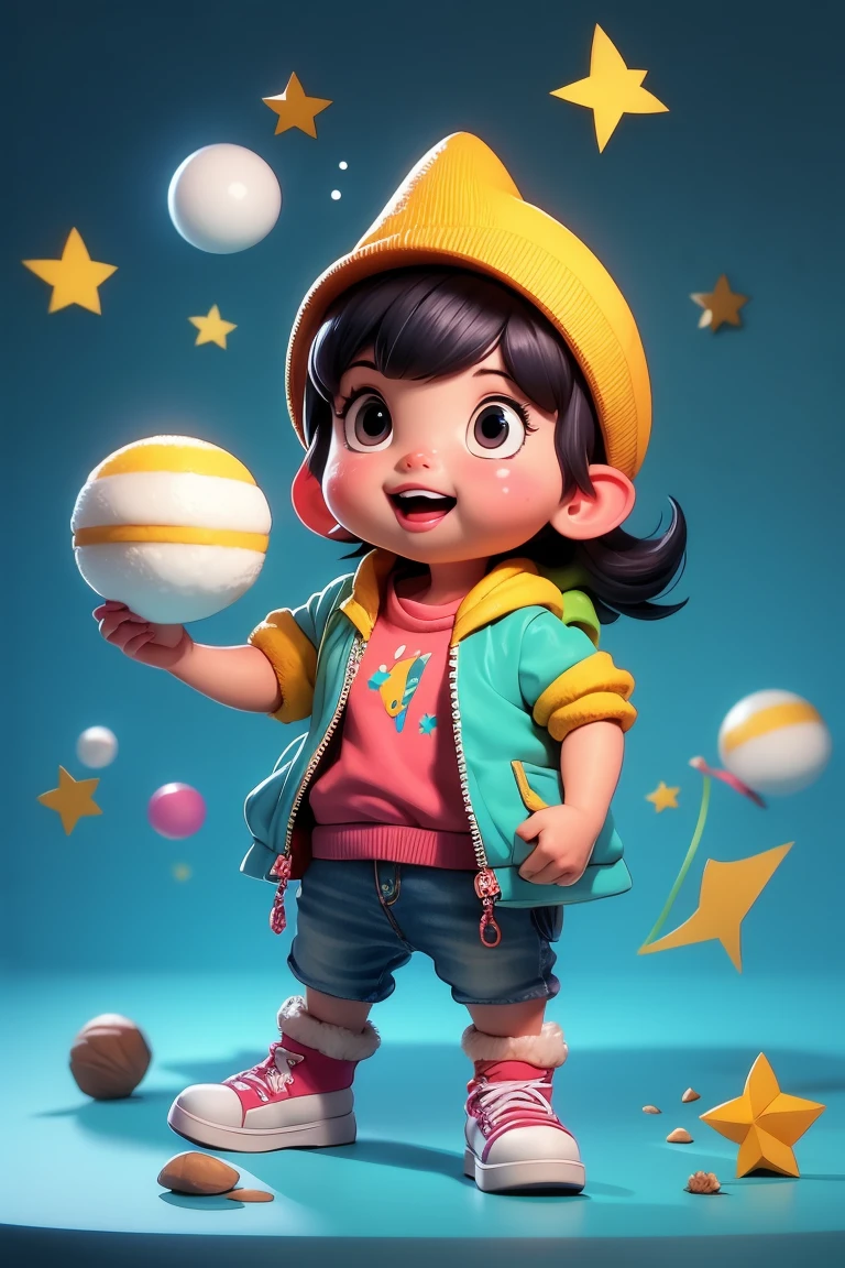 cute cartoon brain
