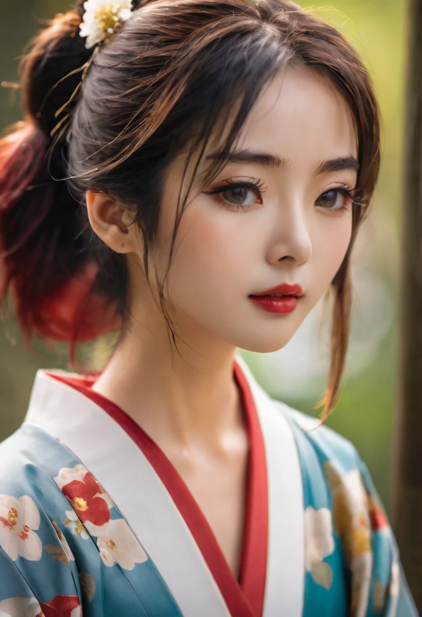 ( (8k:1.27), Maximum quality, work of art, super high resolution:1.2) Photo of a beautiful Japanese woman (comely:1.1)