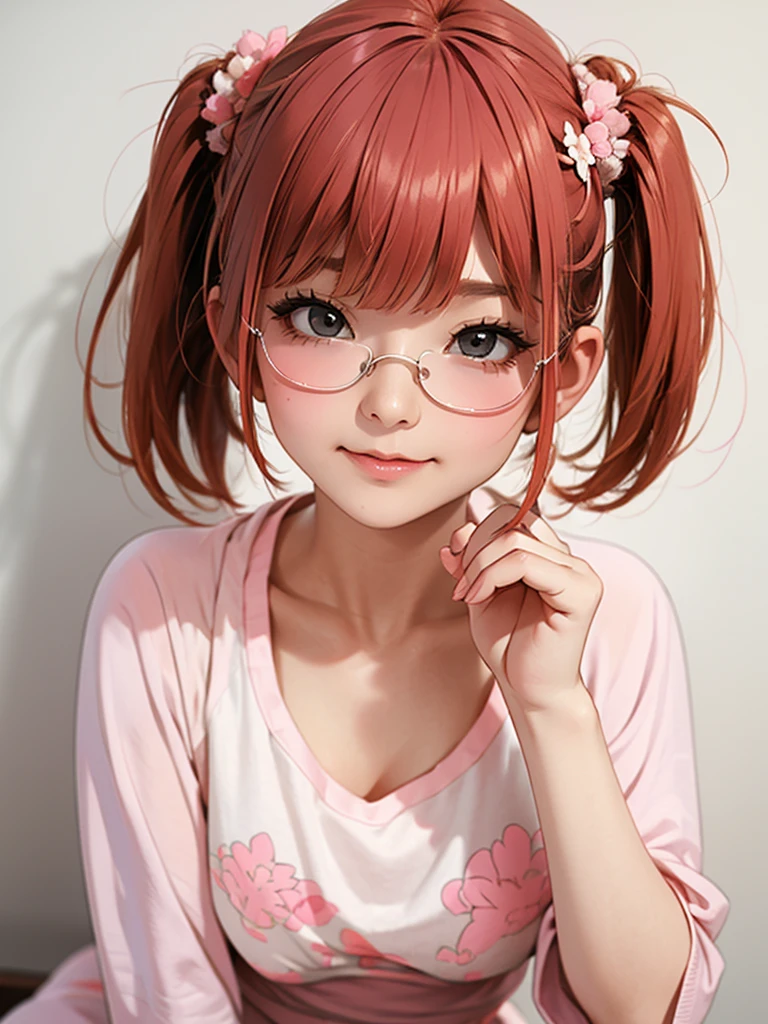 (Highest quality:1.2, City Pop Style, Very detailed, Latest, Vibrant, High Contrast, masterpiece:1.2, Highest quality, Best aesthetics), girl, ((Face Up Shot:1.4)), Colorful Hair, Bobcut, pastel colour, 1980s style, ((Retro, Vintage, Plain background)), (sunglasses).