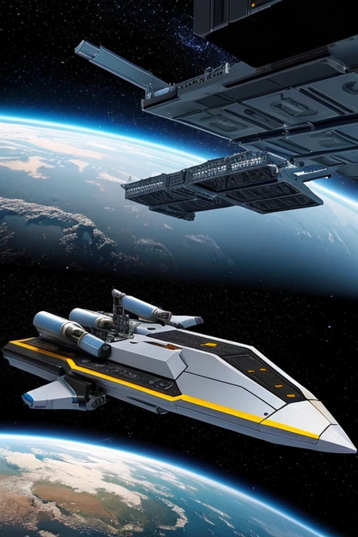 Stellar Fabricator: The Stellar Fabricator is a large-scale automated construction machine specifically designed for assembling starships in space. It utilizes advanced technologies and materials to construct and fabricate various components of a starship.