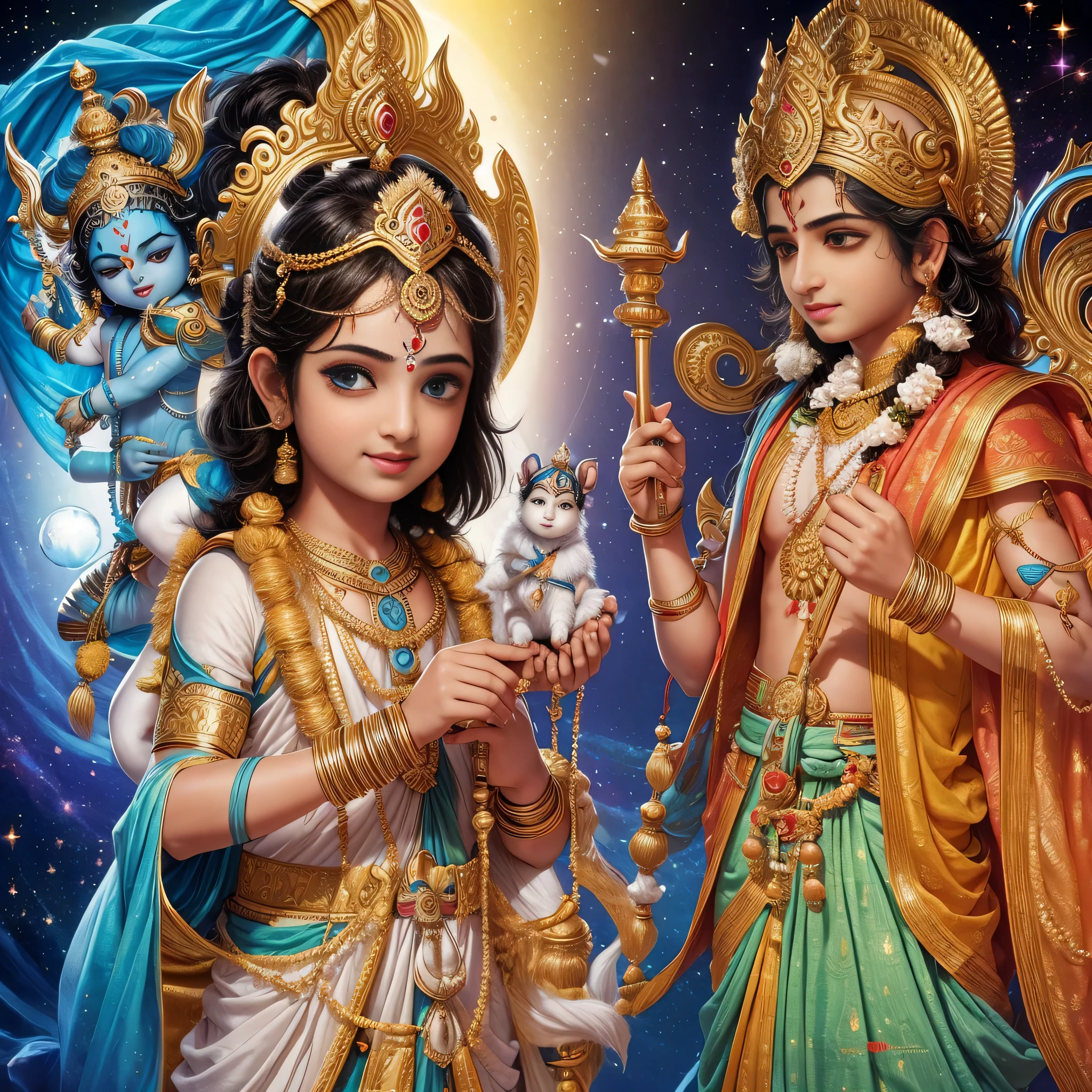 "lord Krishna,shiva,rama.