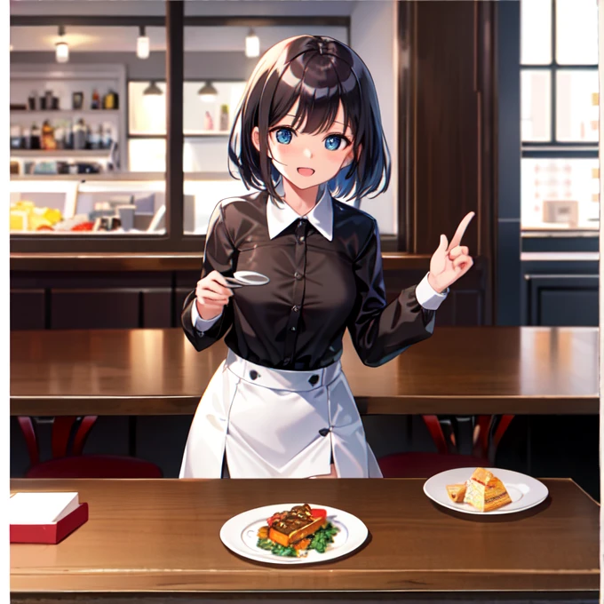 ((Tabletop, Highest quality)),(One Girl:1.2),Manhattan Cafe,Manhattan Cafe(Racing wear),Ma Niang,Horse&#39;s ears,hair_Between_eye,(alone:1.2),pantyhose,length_hair, black_hair, black Gloves,yellow_eye,Ahoge,tie,black_Jacket,skirt,black_footwear