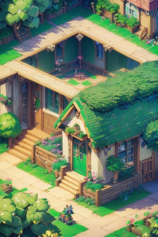 pixel art, Masterpiece, pix, ((( Create images of a Game Based on POKÉMON EMERALD ROGUE 2.0, charachter, Pokémon, NPCs, citys, mappa, small town, Plants of all characteristics))) , Anime style, Cute, 4K, masterpiece, detailded.💚