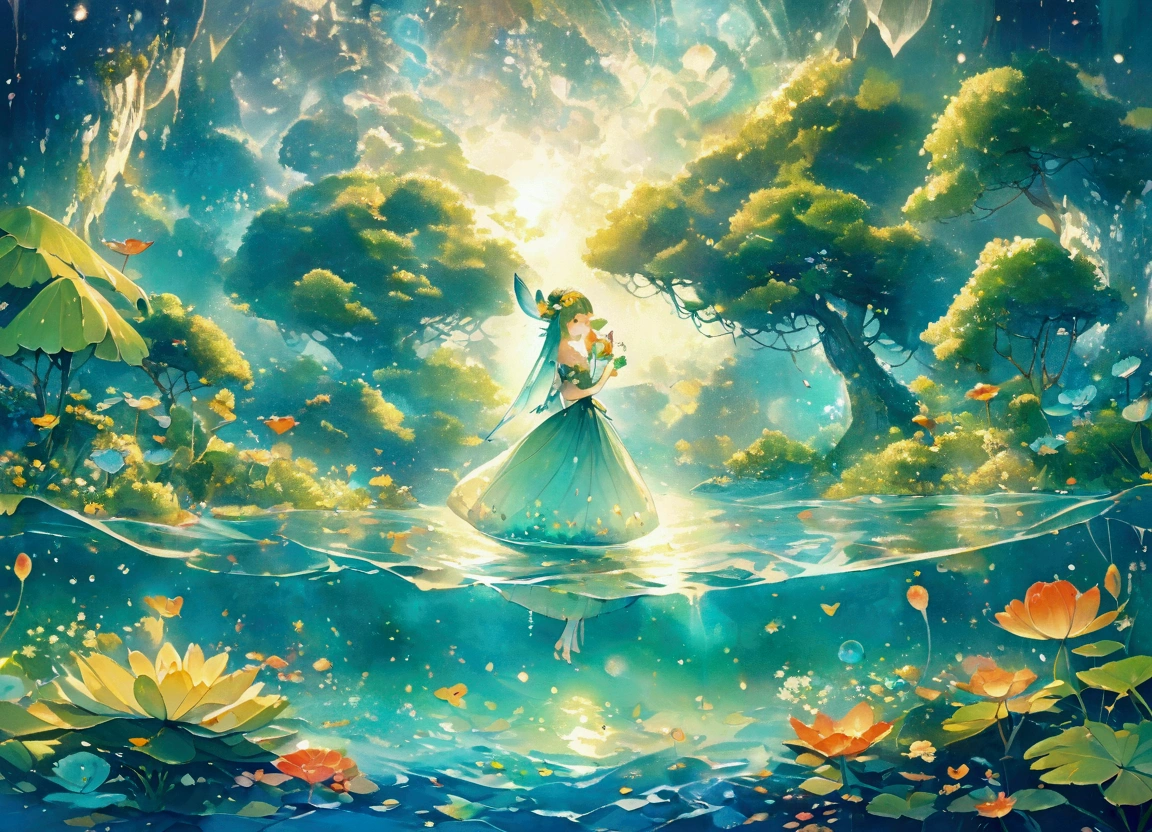 Island in the sea,Fairy tale world