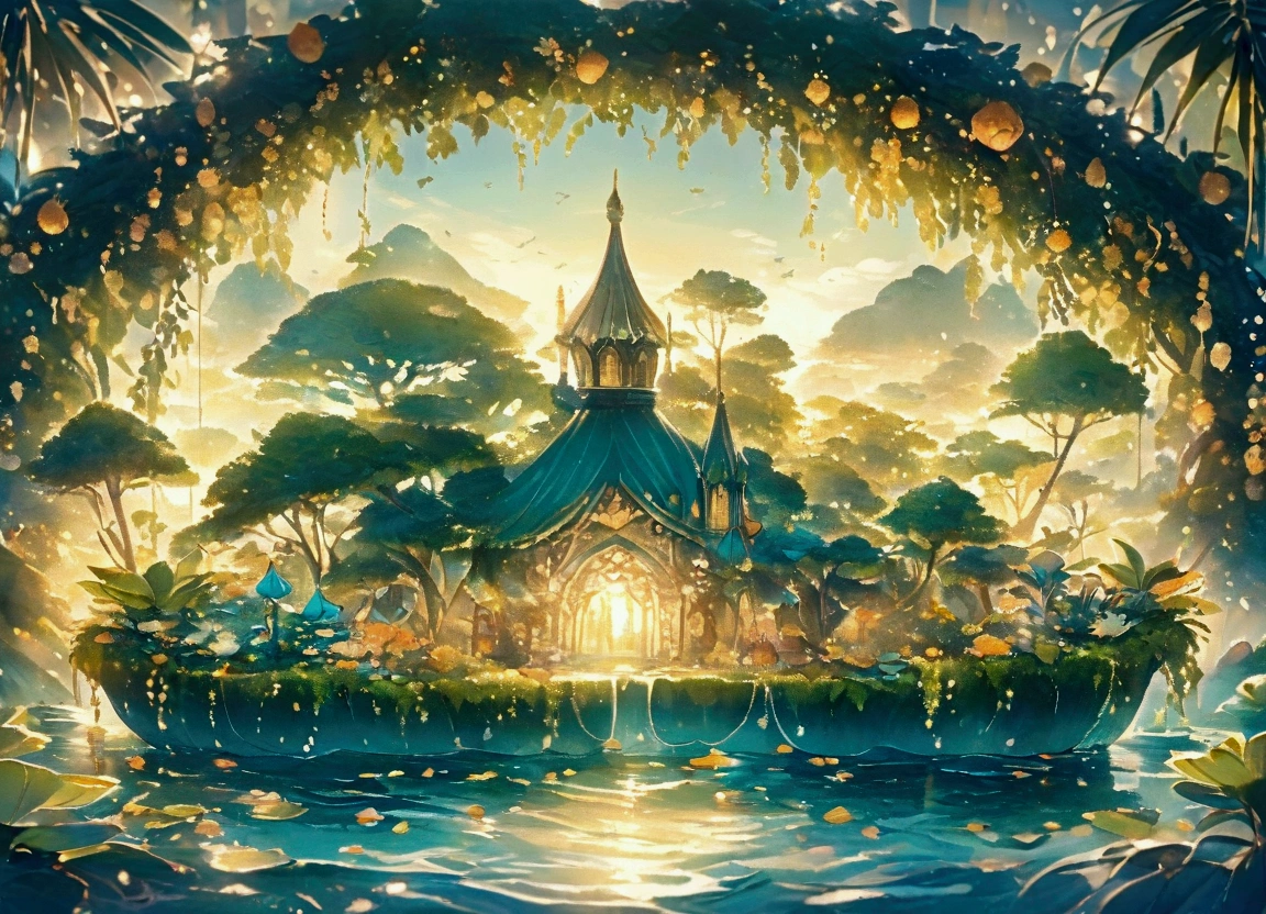 Island in the sea,Fairy tale world