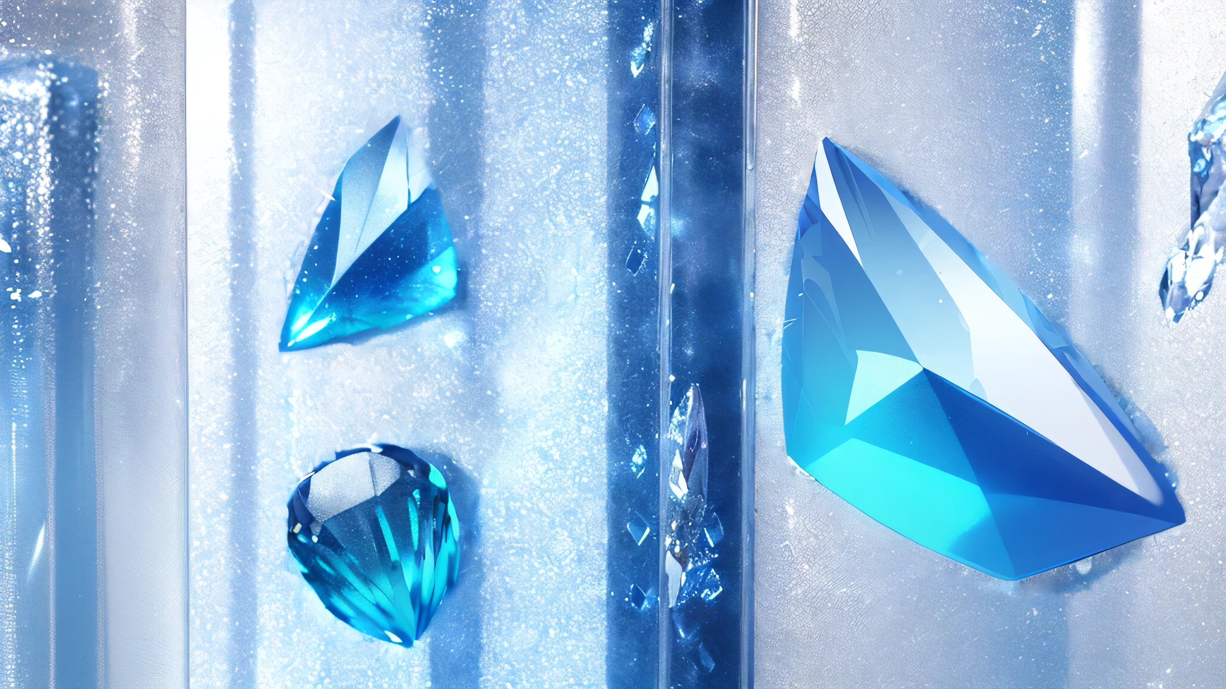 remove crystal shards, fill area with a plain crystal texture just like the background