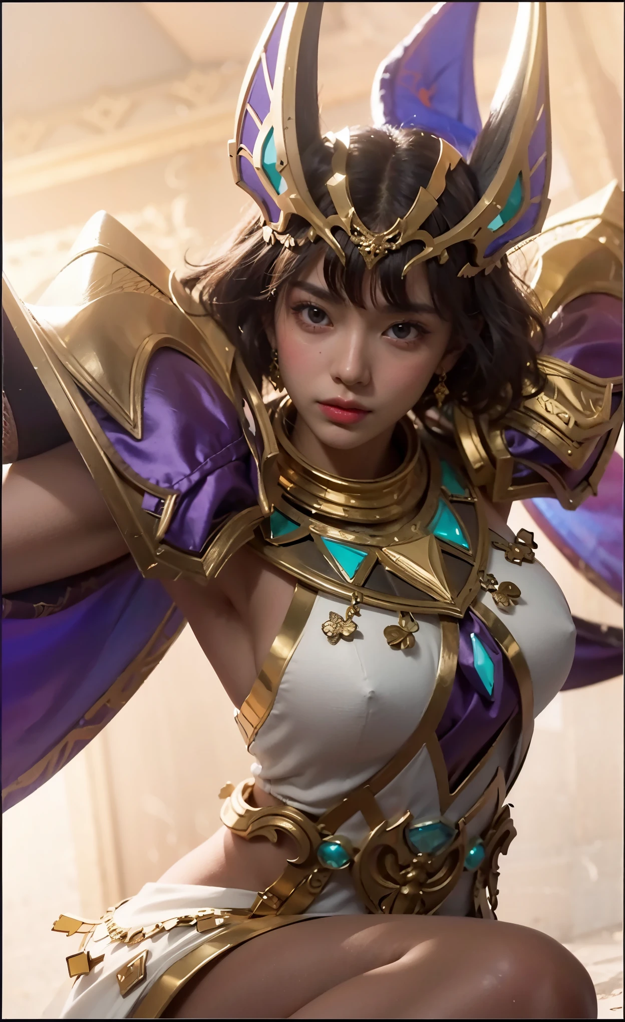 close up of a girl or woman (K-Pop idol),wear a hood  , big booobs ,  shadowbringers cinematic, 4 k detail fantasy, a beautiful fantasy empress, game cg, xianxia fantasy, xianxia hero, 2. 5 d cgi anime fantasy artwork, cinematic goddess close shot, ruan jia and artgerm, wow 4 k detail fantasy, hyper-detailed fantasy character, high definition, hyper- detailed,perfect, fantastic, detailed facial and body skin texture, detail vagina (pussy), detail eyes, detailed everything, hyper realistic.wear a transparent mask 