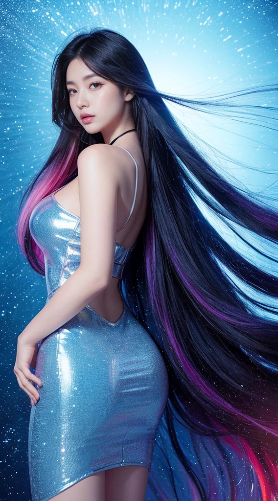 galaxy,smile brightly,Drawing of a woman with long hair and colorful hair, Beautiful digital illustrations, Beautiful digital illustrations, Gorgeous digital art,big breasts, Beautiful artistic illustrations, Beautiful digital artwork, Beautiful digital art, Beautiful digital illustrationss, complex digital painting, very Beautiful digital art, bright digital painting, beautiful Gorgeous digital art, Long, flowing hair is hypnotizing., colorful digital painting, Inspiring digital art, Cool digital art