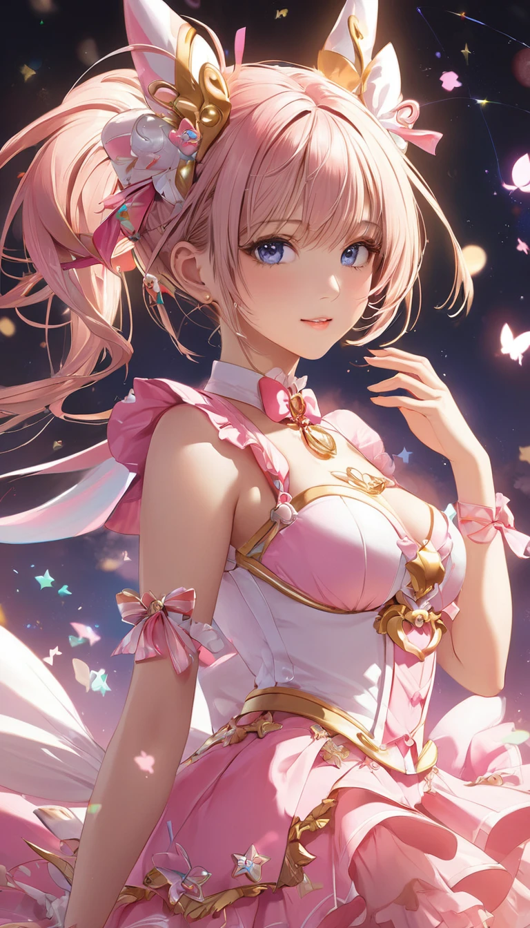 (masterpiece, Highest quality:1.2), One Girl, Magical girl
