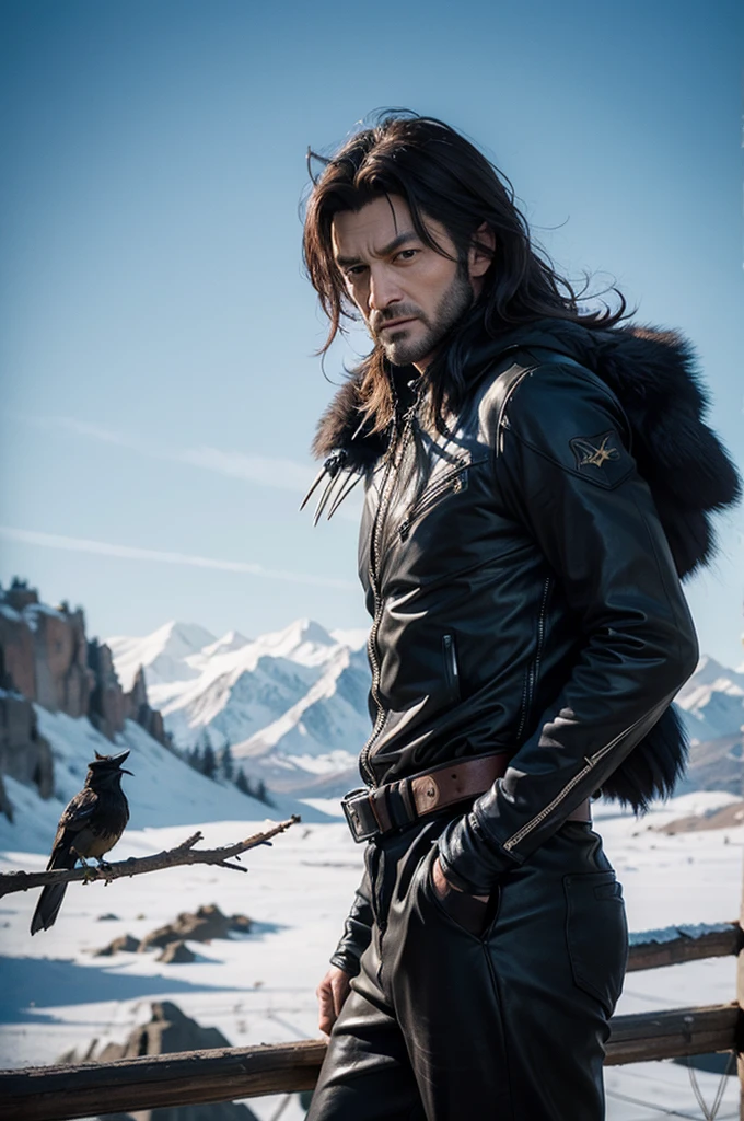шедевр, Лучшее качество, poster crow, fox and wolverine