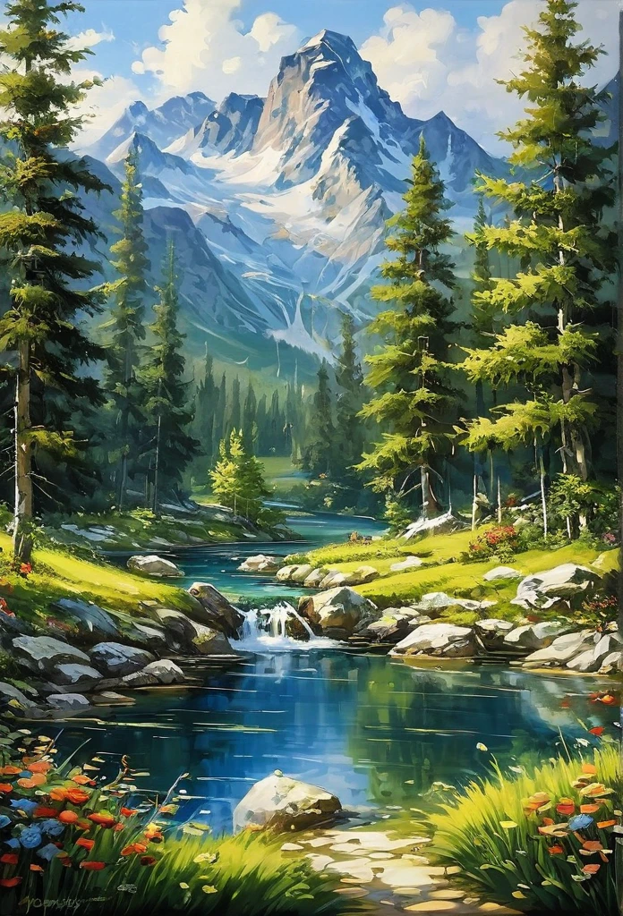 masterpiece, best quality, mini landscape
