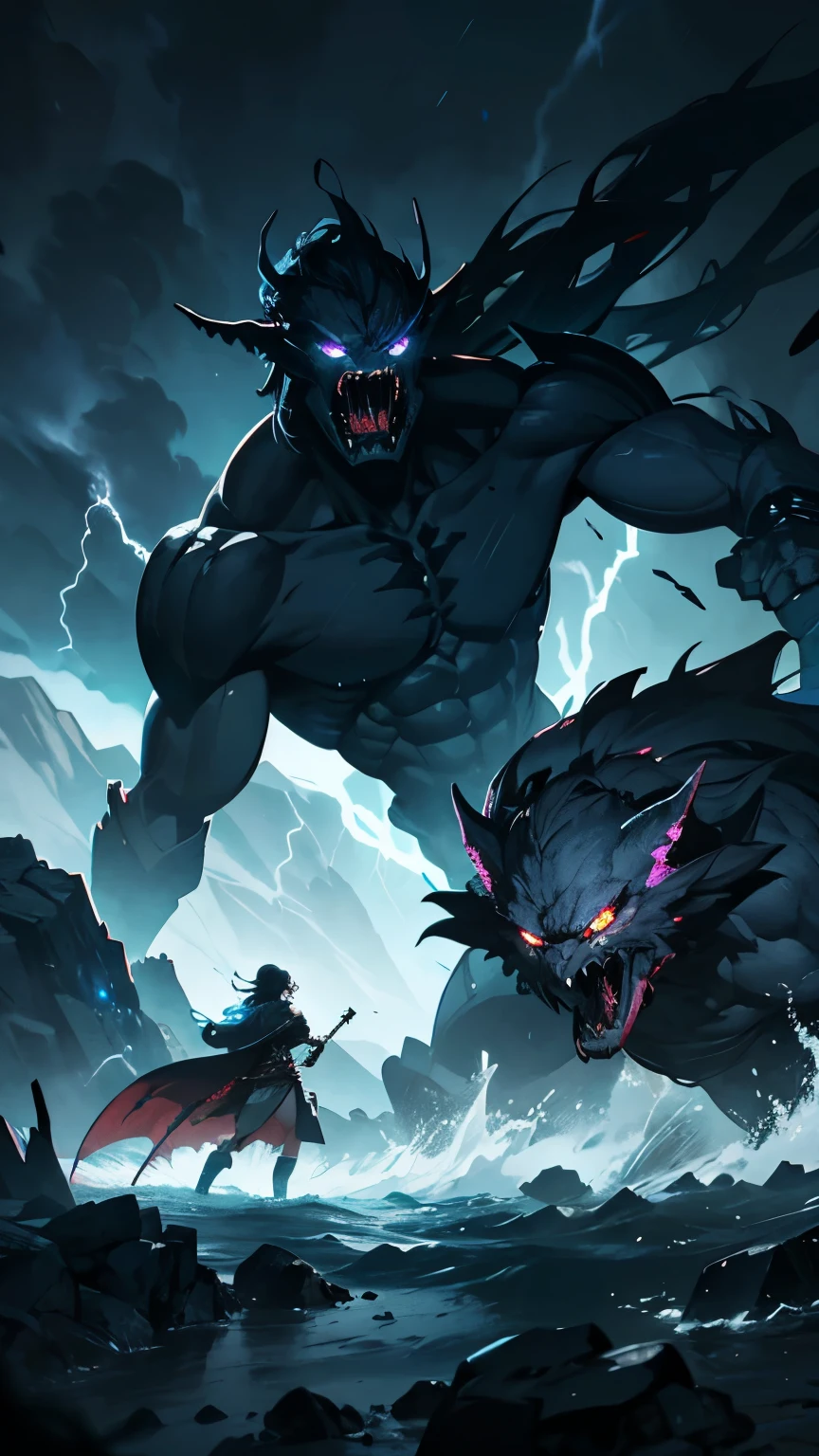 The 9 Nazgul, black riders, lord of the rings, tolkien, middle earth, minas morgul, dark, fear, heroic, dangerous, realistic and natural, detailed full-color, nature, hd photography, fantasy by john stephens, galen rowell, david muench, james mccarthy, hirō isono, realistic surrealism, elements by nasa, magical, detailed, hyperrealism, mysterious