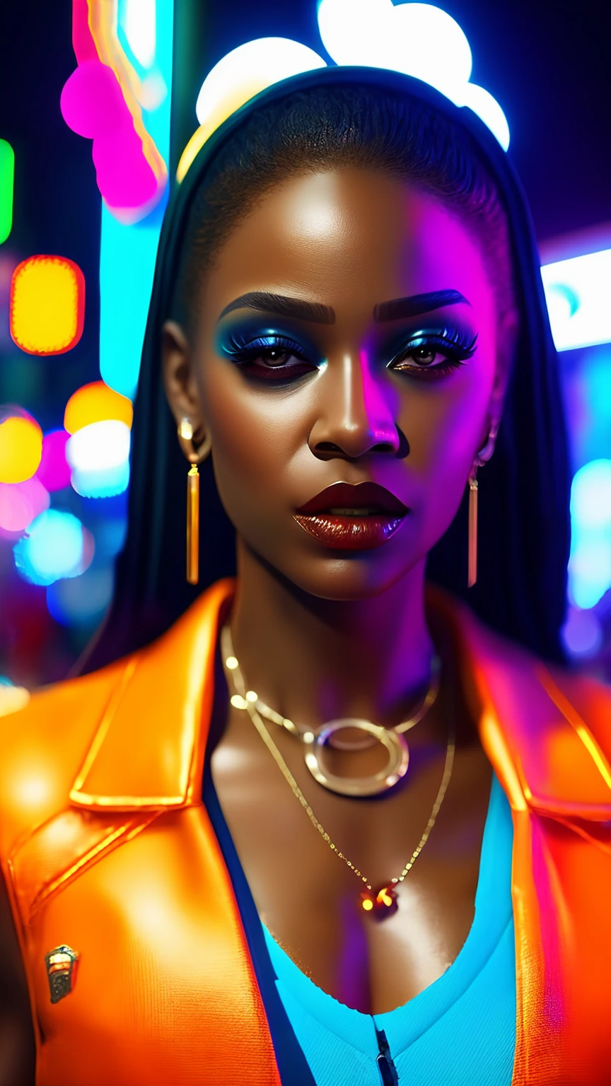 a mature street dancer, beautiful detailed eyes, beautiful detailed lips, extremely detailed face, longeyelashes, dynamic pose, dancing in the street, full body, urban environment, neon lights, vibrant colors, cinematic lighting, 8k, ultra-detailed, (best quality,4k,8k,highres,masterpiece:1.2),ultra-detailed,(realistic,photorealistic,photo-realistic:1.37),HDR,UHD,vivid colors,concept art