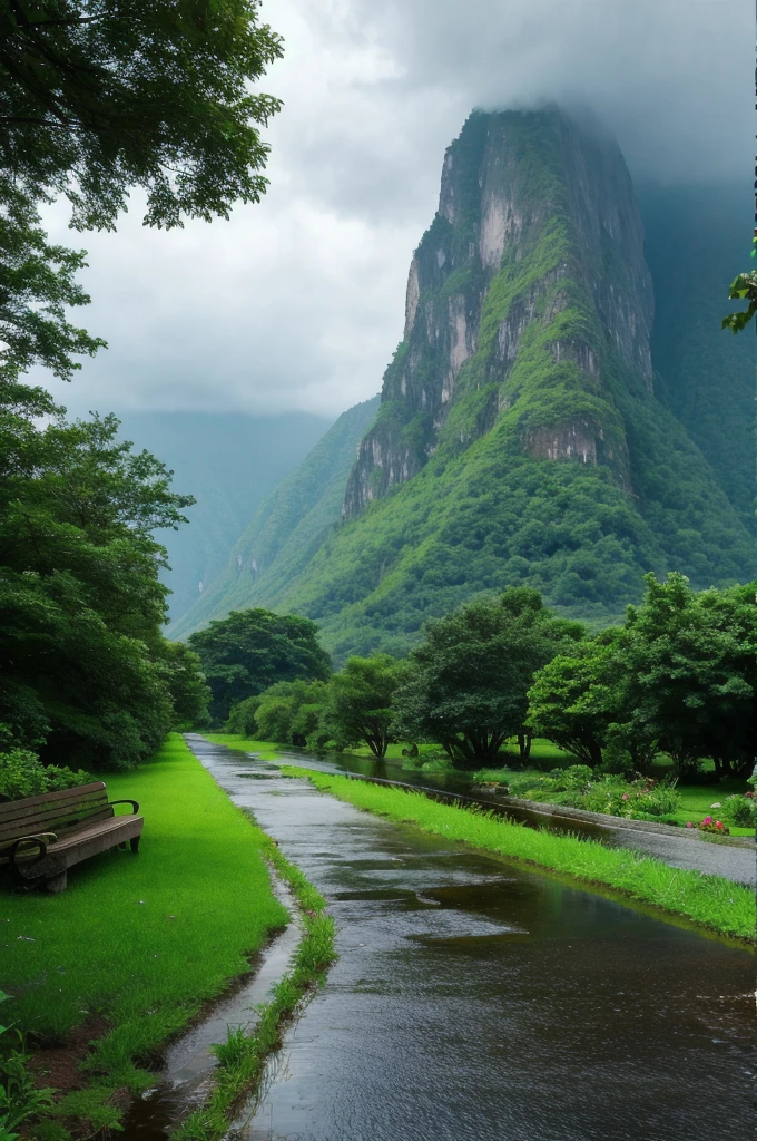 rain、nature,High resolution, Highest quality, landscape
