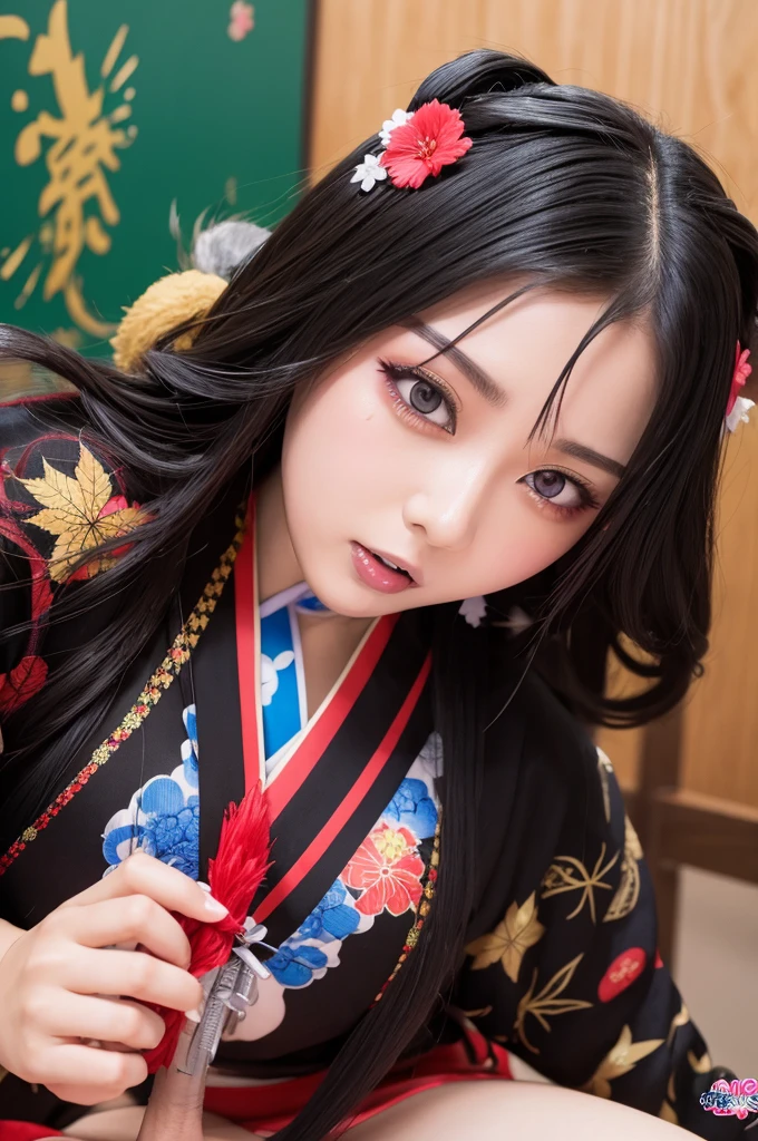 Kimetsu no Yaiba Kanroji Mitsuri Ahegao Female Fall Sex