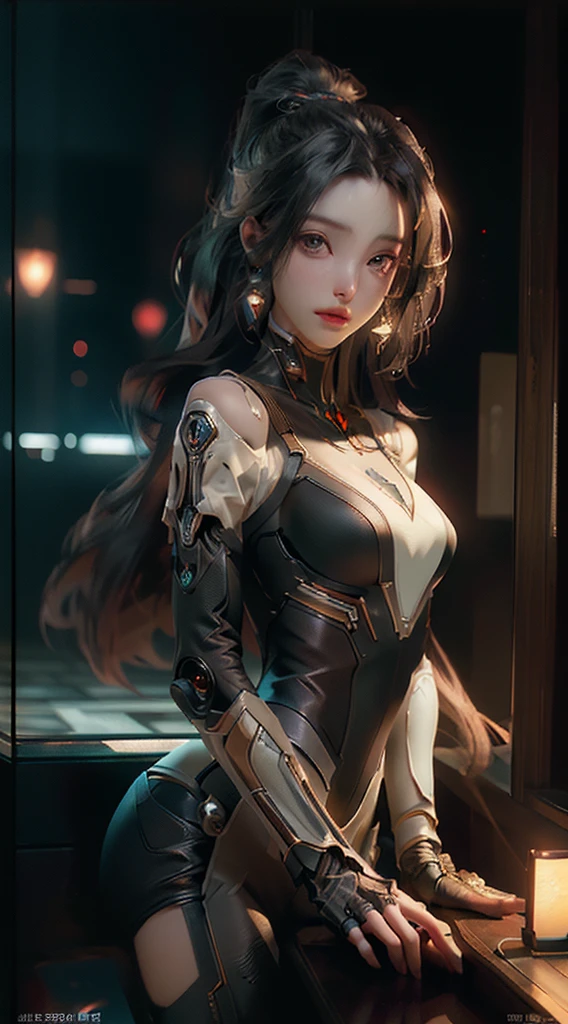 ((Best quality)), ((masterpiece)), (detailed: 1.4), 3D, an image of a beautiful cyberpunk woman, Night metropolis background, HDR (High Dynamic Range),Ray Tracing,NVIDIA RTX,Super-Resolution,Unreal 5,Subsurface dispersion, PBR texture, Post-processing, Anisotropic filtering, Depth of field, Maximum clarity and sharpness, Multilayer textures, Albedo and specular maps, Surface shading, Accurate simulation of light-material interaction, Perfect proportions,  Octane Render, Two-Tone Lighting,Wide Aperture,Low ISO,White Balance,Rule of Thirds,8K RAW,