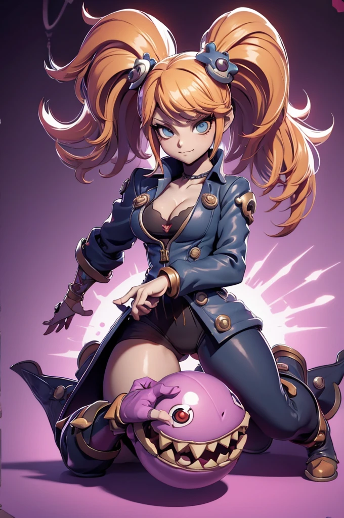 montros estilo rayman legends, character estilo art rayman legends, model sheet, girl , corpo inteiro, acessórios gigantes,giant monster, mascote, sexy, sensuality, GIANT GUN PORTS,sexy,Tight tunics, legs, alien, curve, wearing jacket, monster in turn, pernas longas,monster, monster in turn