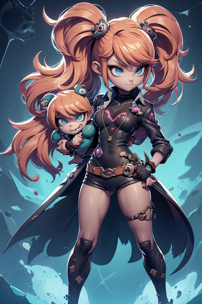 girls estilo rayman legends, character estilo art rayman legends, model sheet, girl , corpo inteiro, acessórios gigantes,giant monster, mascote, sexy, sensuality, GIANT GUN PORTS,sexy,Tight tunics, legs, alien, curve, wearing jacket, monster in turn, pernas longas,monster, monster in turn, saia aberta