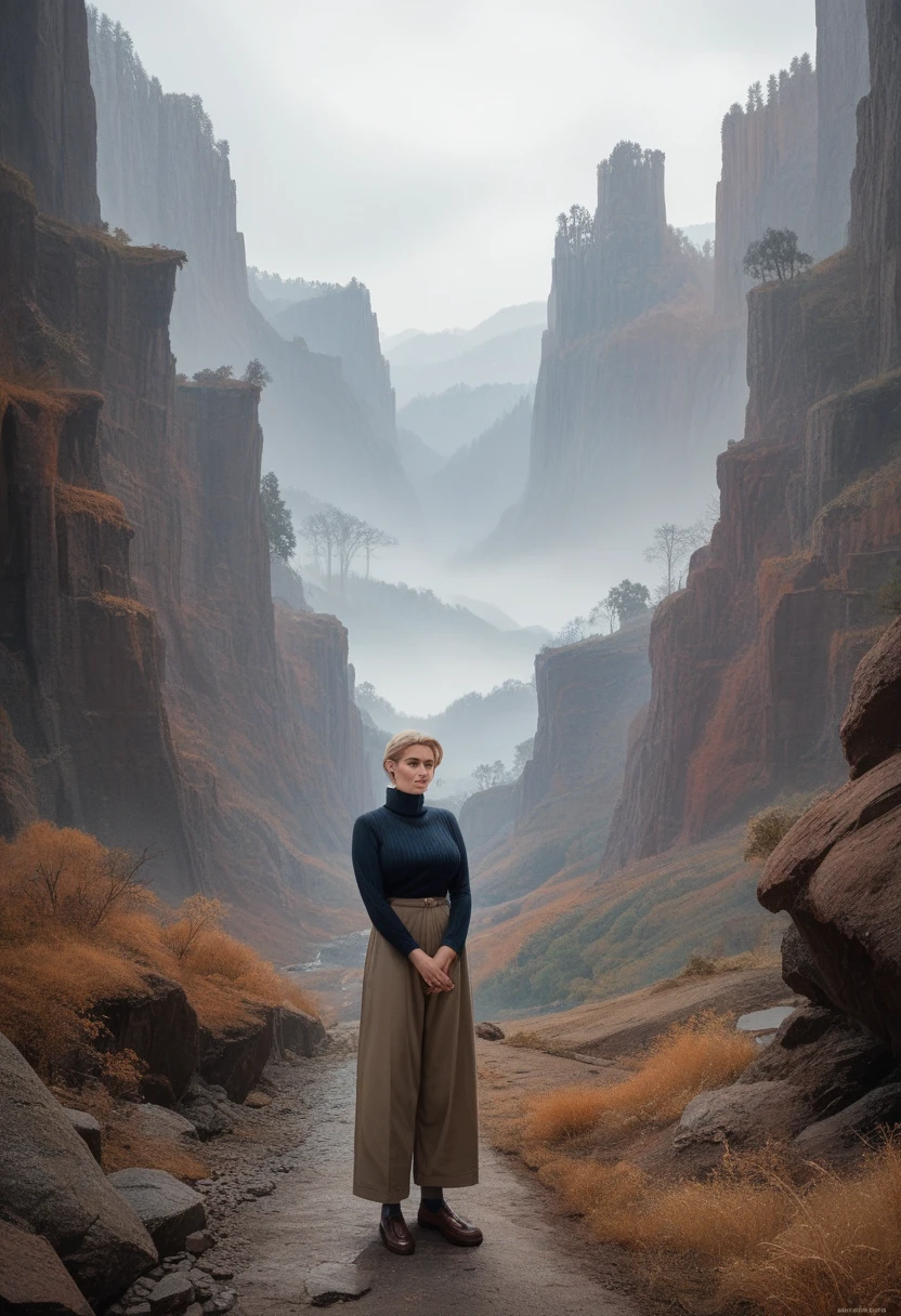 one women, ((Marilyn Monroe:Michelle Pfeiffer:0.5)),  Elbow press, Arms down, A slim Spanish blonde woman in a sensual crochet sweater and tight, low-cut jeans, Decollete, Hips and groin visible, slim thighs, Thigh gap,  shorth hair. tanned skin.  slim body. natural relaxed pose.