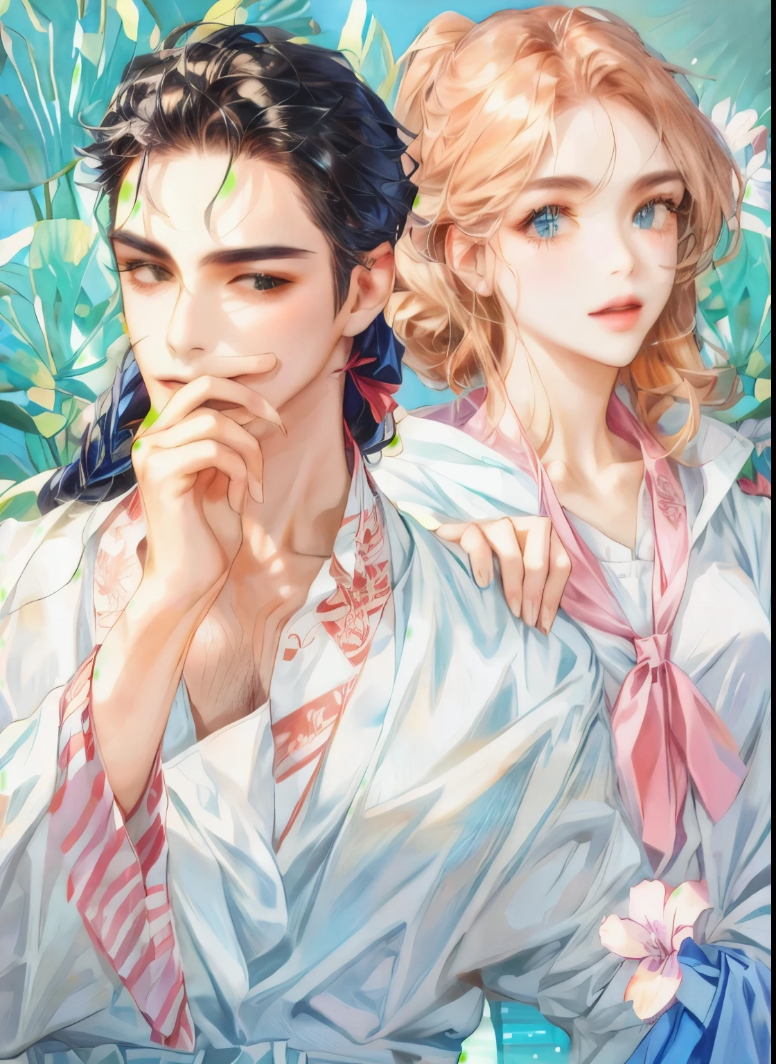 2 people