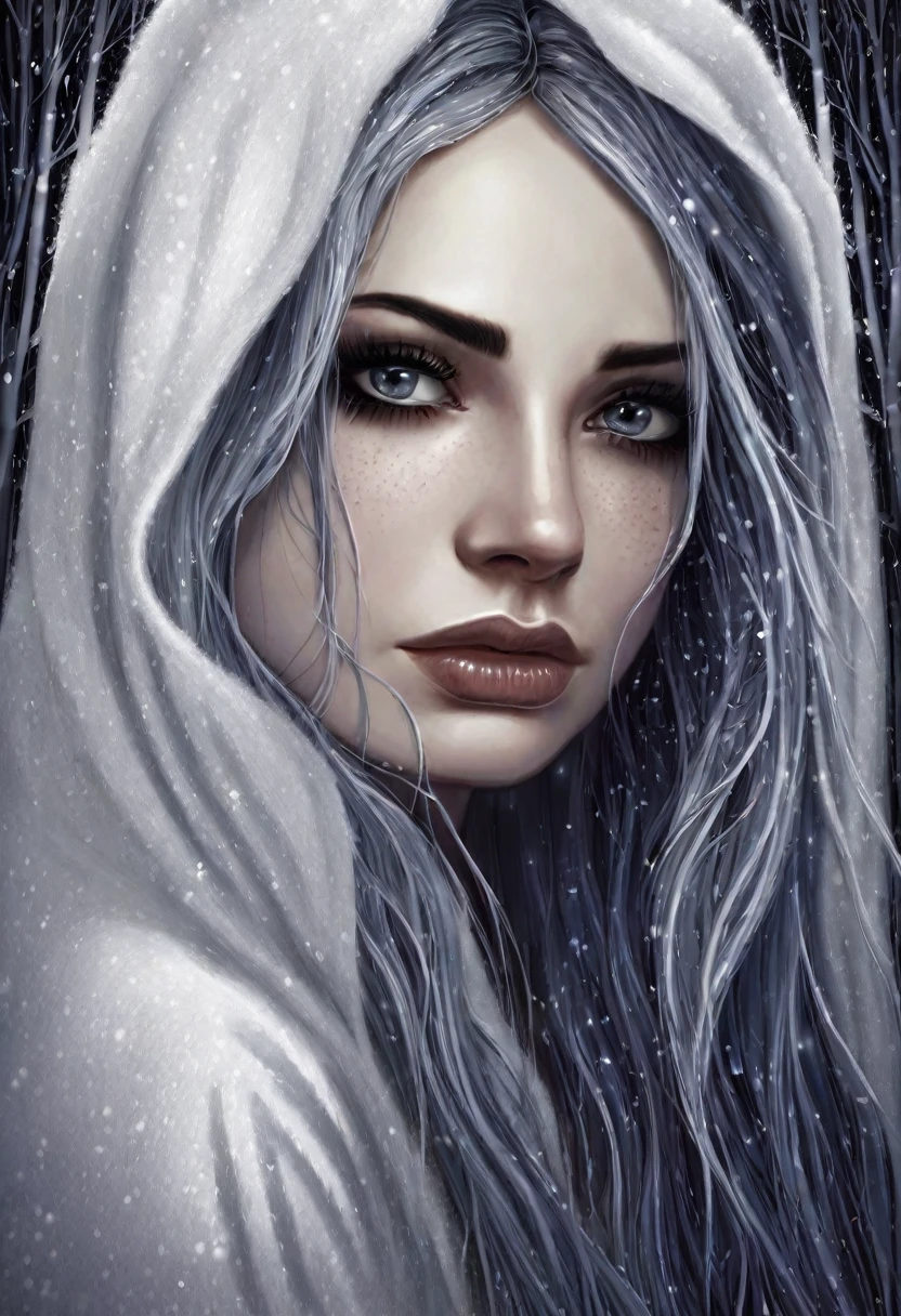 I am her pain and I hope everyone sees me , I want everyone to see the sadness I have and the fear I can cause if you don't attend to me, that is the message I want to convey., very extremely royal style , 24k unique piece of art