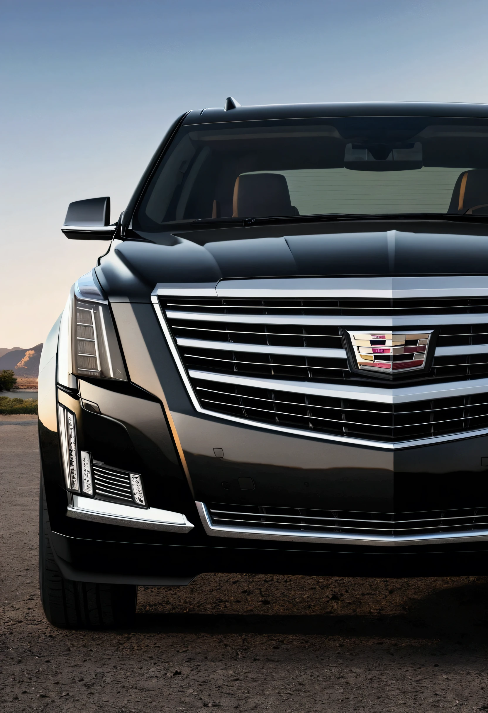 Cadillac scalade color negro serie v