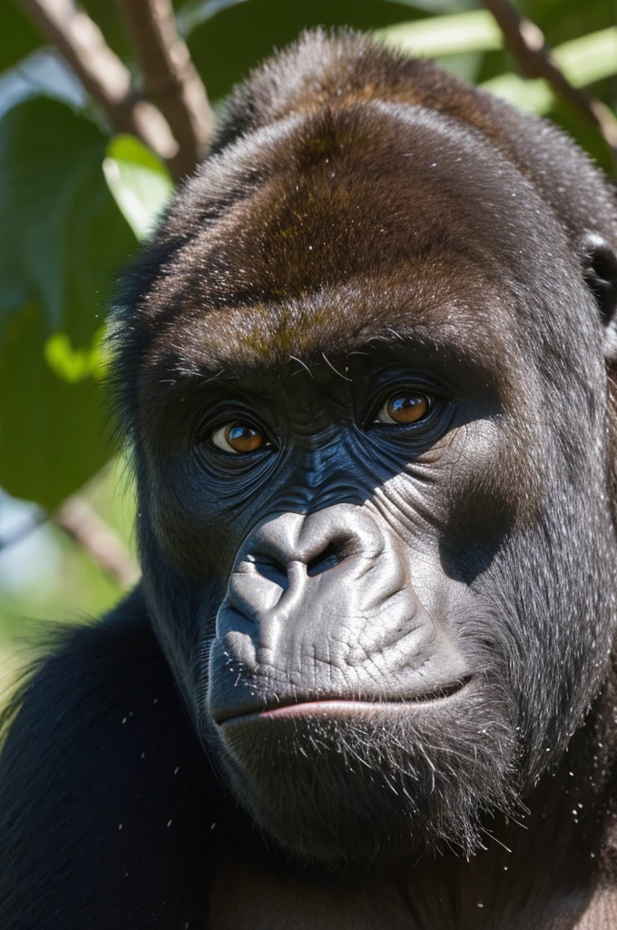 gorilla　Round eyes