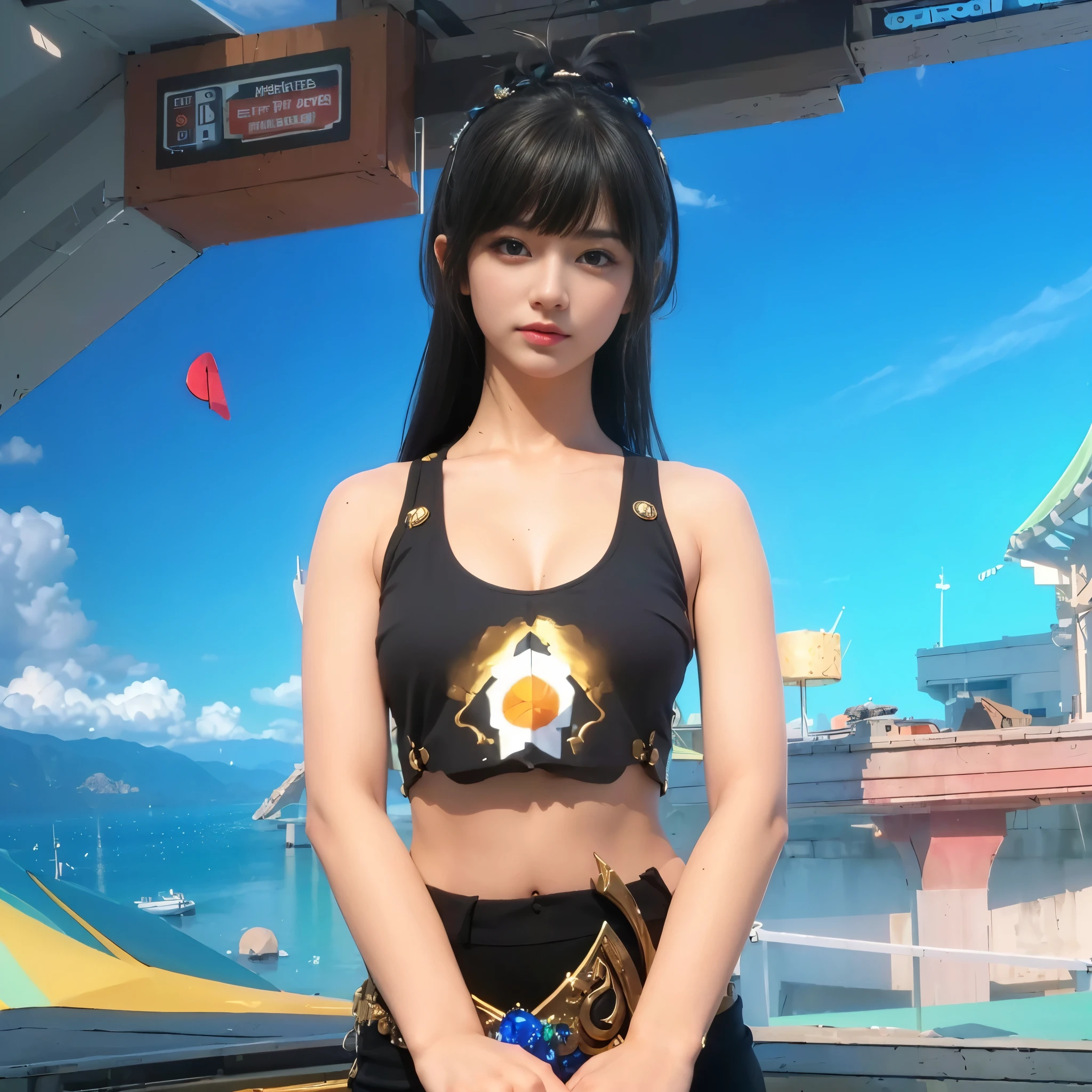 ((BEST quality, 8k, Masterpiece:1.3)), up per body,, Sharp focus:1.2, Beautiful Woman with perfect figure, higly detailed facial and skin teksture, Detail eyes, double eyelids,interior view,