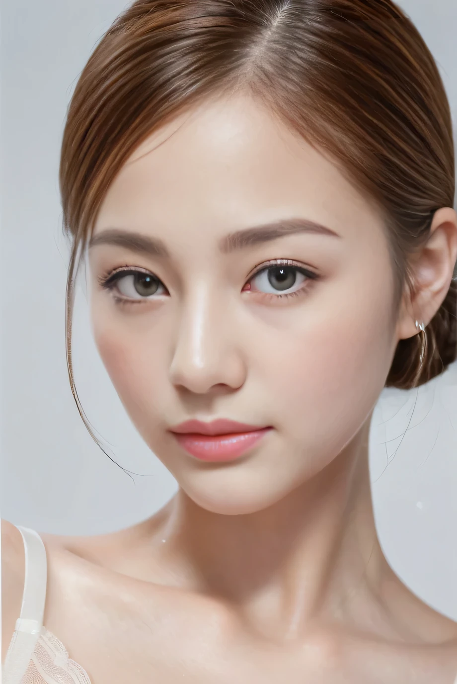 (((Best image quality、Highest quality、At 32K、Ticker、RAW Photos、Extremely clear images、Extremely clear images quality、Realistic)))，Beautiful 20&#39;s shoulder length sweater，Lace pantyhose, up and down, Random Color，Long sweater，climax、climax、My pussy feels good、RAW Photos with both close your eyes, Cute Face、body、Esbian、1 camisole、look up、Plus Size Model、Feel the ecstasy、close your eyes、Deep sorrow、sad、空をlook up、Open your mouth、scream、 Depth of written border，Real Light，Ray Tracing，OC Renderer，UE5 Renderer，Super Photo，Highest quality，In 8K，Masterpieces，Correct Anatomy、sit、i am very、Ahegao、Feel the ecstasy、Excited face、((Sleep in bed、Lying in bed、lie、lie on your back1.4、Top view))