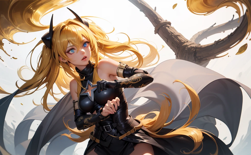 1girl,   golden_darkness, long hair, very long hair, two side up, hair ornament, medium breasts, hair intakes, hair between eyes, golden_darkness, long hair, very long hair, two side up, ((golden hairs:1.5)),
BREAK (masterpiece:1.2), best quality, high resolution, unity 8k wallpaper, (illustration:0.8), (beautiful detailed eyes:1.6), extremely detailed face, perfect lighting, extremely detailed CG, (perfect hands, perfect anatomy),