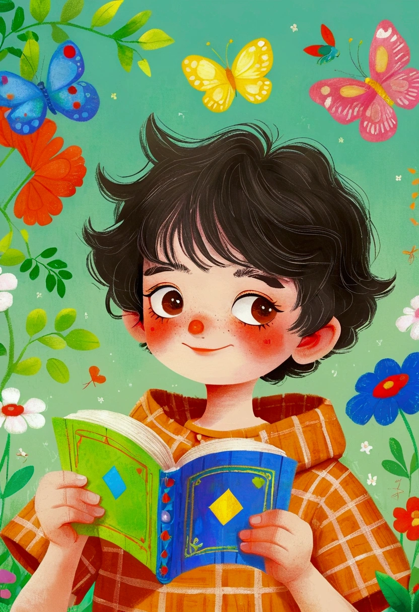 Pastel Art Illustration：Portrait of a little boy in the forest。 梅青 的Storybook illustration, devianart contest winners, Concept Art, Children&#39;s Book Illustrations, Children&#39;s Book Illustrations, Children&#39;s Book Illustrations, Children&#39;s Book Illustrations, colorful Children&#39;s Book Illustrations, Children&#39;s Book Illustrations, Children&#39;s illustrations, Children&#39;s Book Illustrations, Storybook illustration, Children&#39;s illustrations