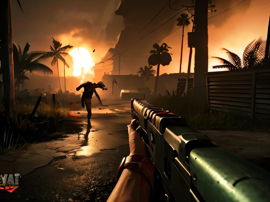 Dead island, zombies, twon, scary, survival, dead twon