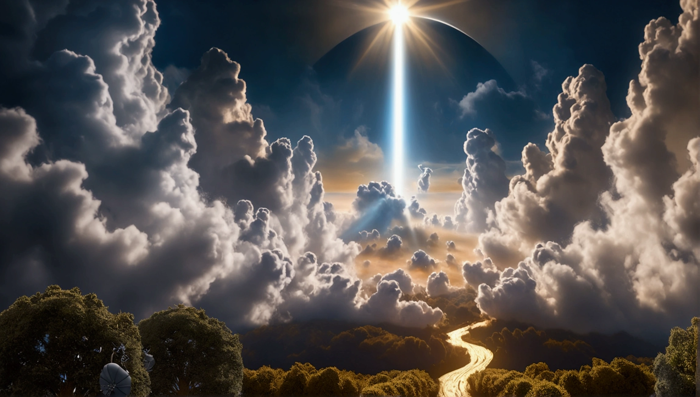 Then God said, "Let there be light," and there was light.
And God saw that the light was good. Then he separated the light from the darkness.