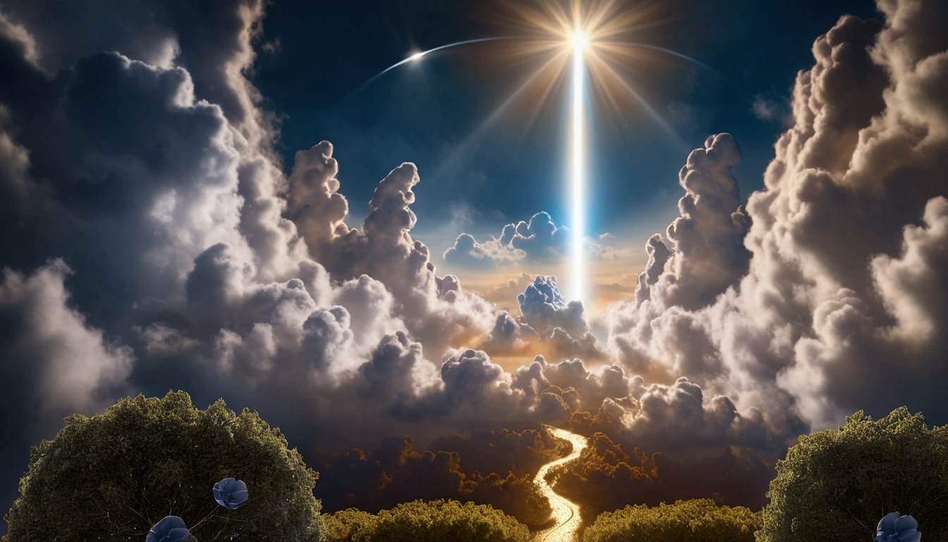 Then God said, "Let there be light," and there was light.
And God saw that the light was good. Then he separated the light from the darkness.
