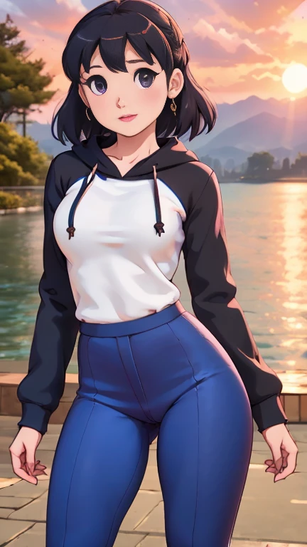 realistic, 1gril, per HD, 12k, wearing Allstars shoes, slim body, rather big body, big round breasts, no clothes, beautiful breasts, looking at the camera, sitting on the sofa, long black hair, facial details, detailed person, body details, clothing details, hair details, body details, body details, breast details, vagina details, clothes, eye details, sweat details, water details, pose (knees bent and legs wide apart) whole body