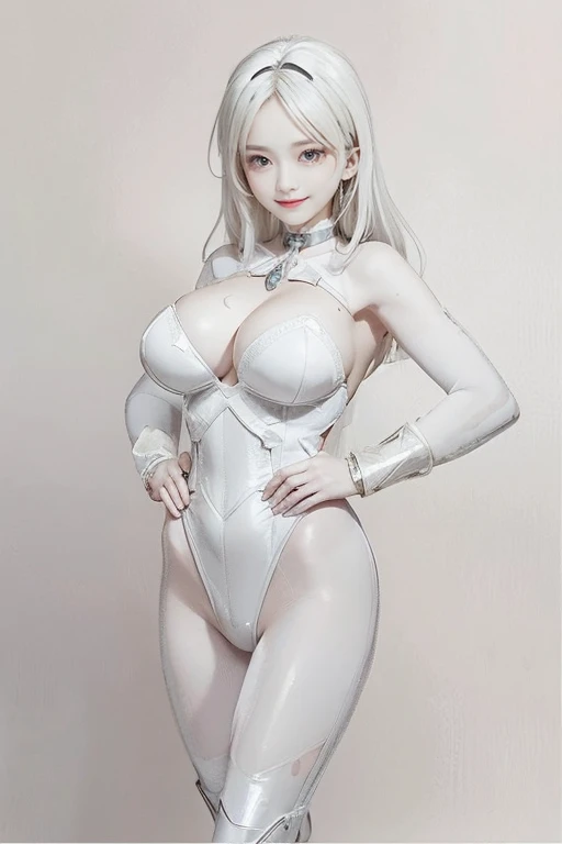 Reiko Kanzono, who is usually a businesswoman, is a superheroine and a super lady.
Estimated to be 27 years old, semi-long hair, glossy and beautiful black hair, bangs on the forehead,
The Super Lady is dressed in a pure white bustier leotard battle suit in the style of Wonder Woman, exuding unparalleled beauty. Elegant, graceful, innocent, refreshing, incredibly charming. Elegant and beautiful smile. A stunning beauty with outstanding style. Outstanding proportions, and big breasts. The leotard-style battlesuit is based on pure white and has a gold power belt at the waist. Boots and bracelets are also white. The choker is also white. The leotard has stitched stripes like a Power Woman. There are special color-coded shields around the nipples and genitals, which is a sexy accent in terms of design. Her high-cut legs dig into her crotch. Incredibly erotic and sexy. V-Front high-cut legs. There is no doubt that it will fascinate all men. Moreover, he defeats the wicked one after another. Invincible superheroine. And a beautiful maiden with a lovely sense of style. An elegant and elegant beauty. Mature and intelligent woman with a smile on her face. Men in the world must be captivated in an instant.
Amazingly beautiful woman with pre-battle pose, standing figure, graceful, classy, pure, innocent, adorable, cute, refreshing, smiling, innocent, neat, incredibly attractive, outstanding style, big breasts, big breasts, big breasts Japan woman with very big sexy breasts and very big cleavage, semi-long hair, glossy and beautiful black hair, Pure white leotard-style battlesuit with a golden power belt around the waist, white boots and bracelets, choker around the neck, stripes with stitching reminiscent of Power Woman, special shields with different coloring around the nipples and genitals, emphasis on the design, sexy erotic design, erotic and sexy, V-front high-cut legs, T-back design at crotch, incredibly erotic and sexy, 1 girl, no tiara, nothing on the forehead, bare f