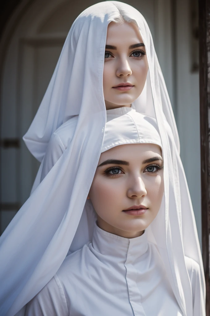 White ghost lady