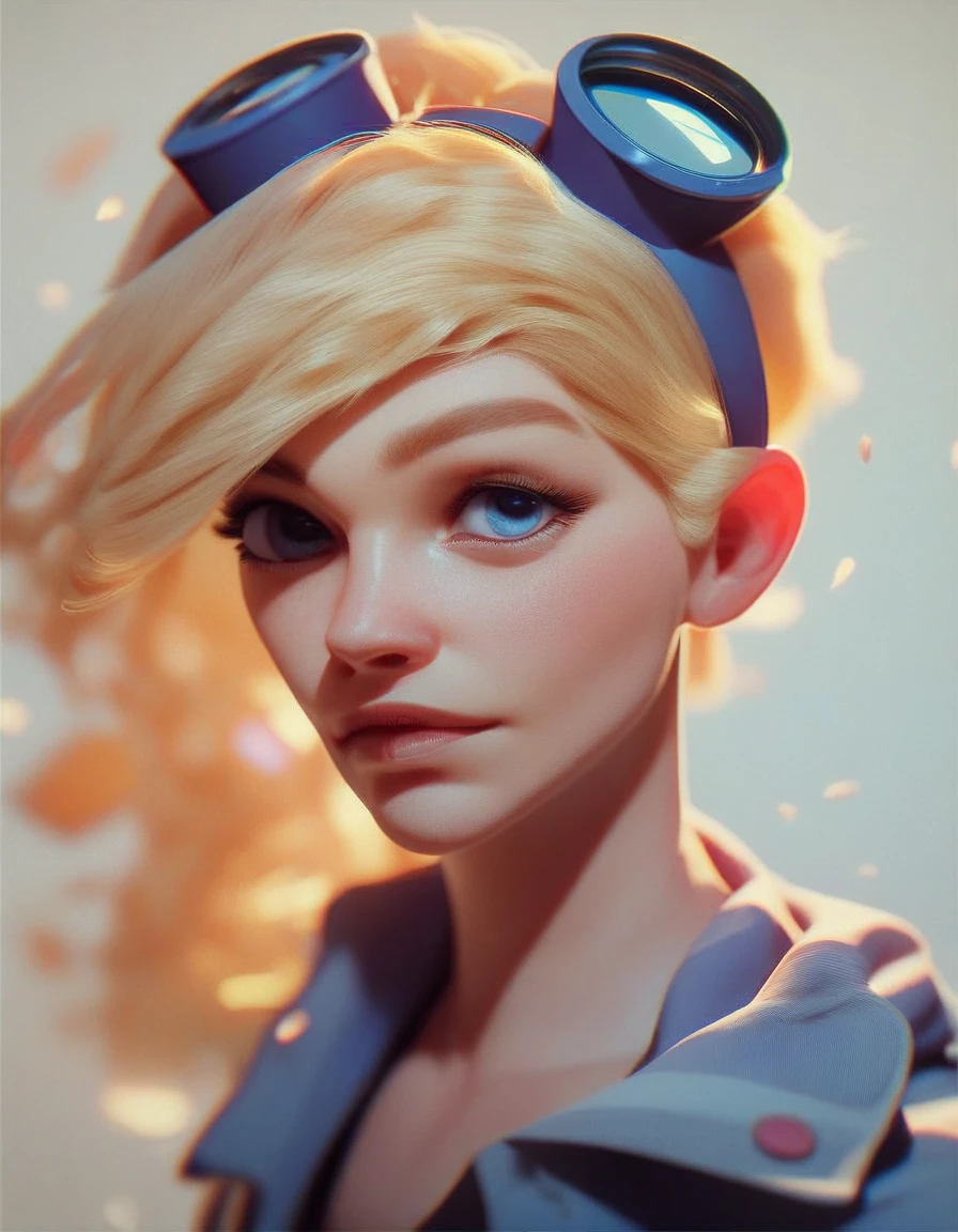Fraction_9, Fraction_8_up, Fraction_7_up, Fraction_6_up, Fraction_5_Direction_4_up, Human Mouse Gadget Hackwrench, Blonde Hair