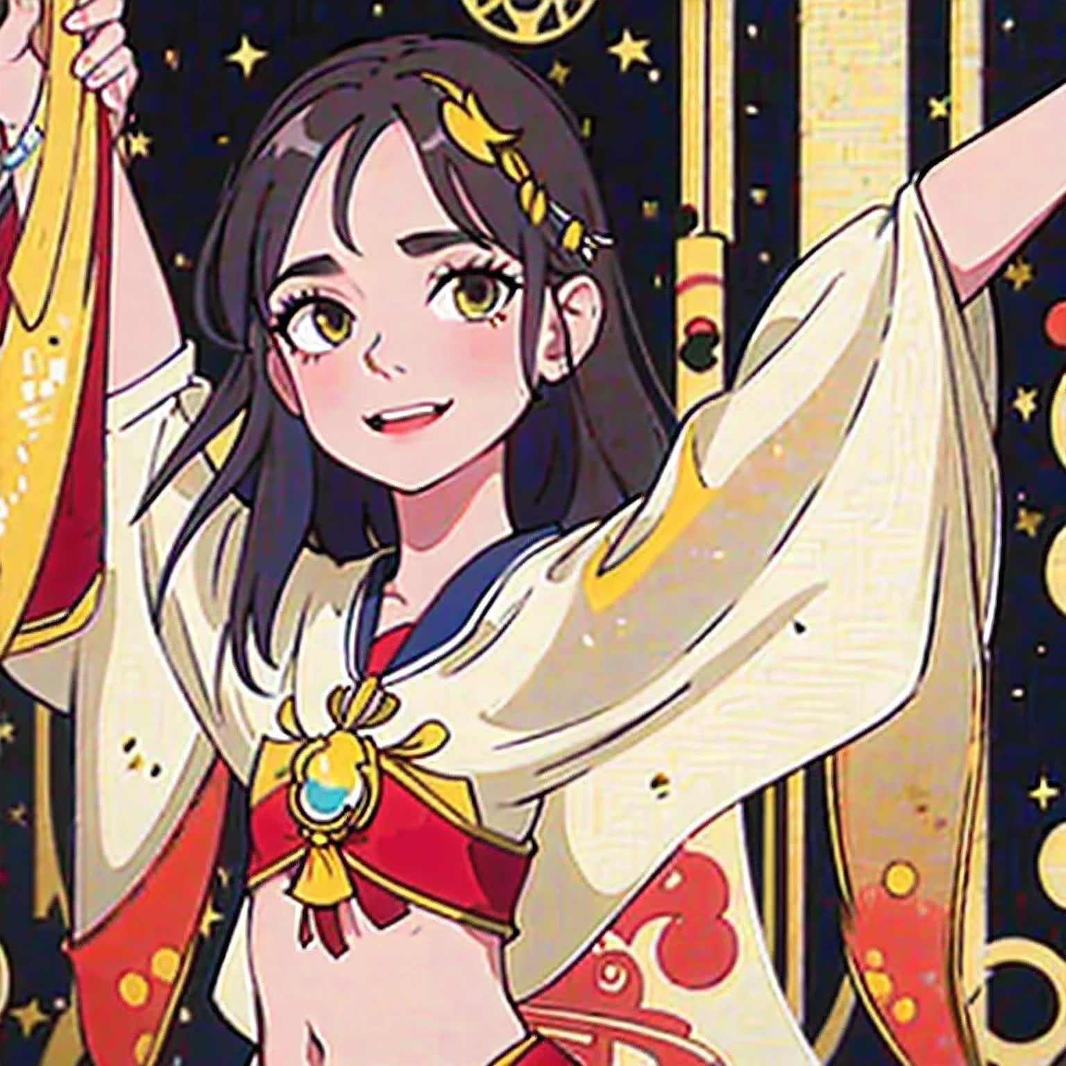 live-action、real、8Year old girl、indian costume
