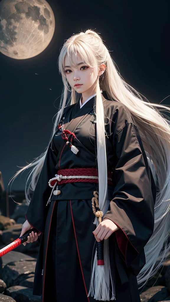 Iaido Pose Eyes Shining