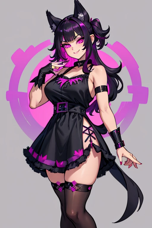 demonic kawaii style, pastel goth, multicolored hair, (masterpiece, best_quality, ultra-detailed, immaculate:1.3), epic, illustration, 1girl, portrait, grinning desert barbarian berserkertoned, sexy armor, , (tribal tattoos:1), horned leather helmetleather cape, upright straddle, , on a indoor, Swiss country road<lora:EnvyCuteMix11:1><lora:Demonic_Kawaii-06:1><lyco:EnvyPastelGoth01:1>