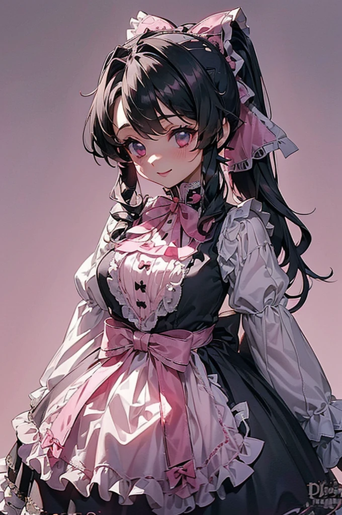 black color hair,Japanese bias,Black-pink ta,Department of Landmines --auto